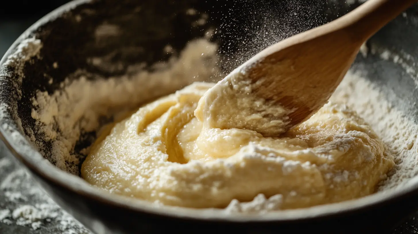 Combine Wet & Dry Ingredients