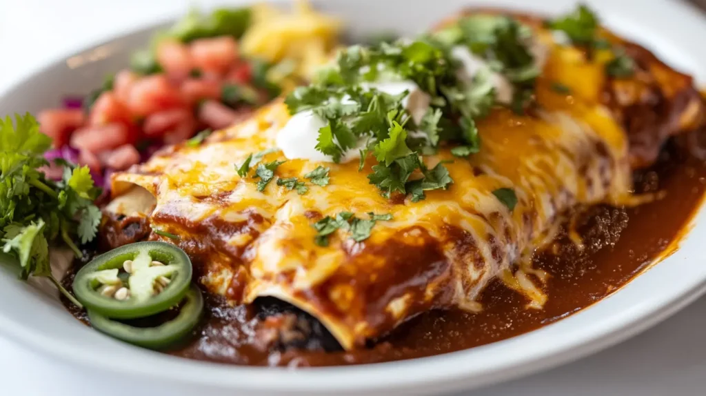 Tex-Mex Cheese Enchiladas Recipe Card