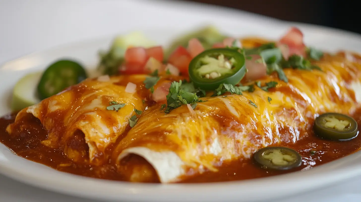 Tex-Mex Cheese Enchiladas Recipe